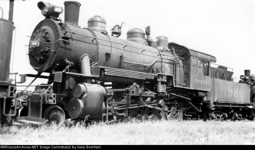 SLSF 2-8-0 #986 - St Louis-San Francisco